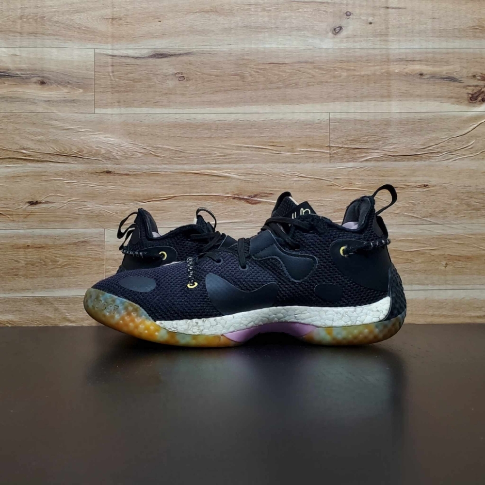 Adidas Harden Vol 6 Black Marbled Shoes Men's Size 7 - Picture 4 of 11